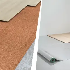 Dwa rodzaje podkładów pod panele laminowane: korek i folia. Wybór zależy od potrzeb.