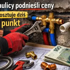 Hydraulicy podnieśli ceny. Tyle kosztuje dziś 1 punkt, pokazano robociznę i pieniądze.