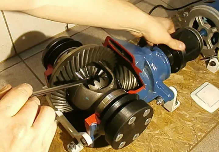 Jak działa mechanizm różnicowy? Wyjaśnienie GIF + Szpera