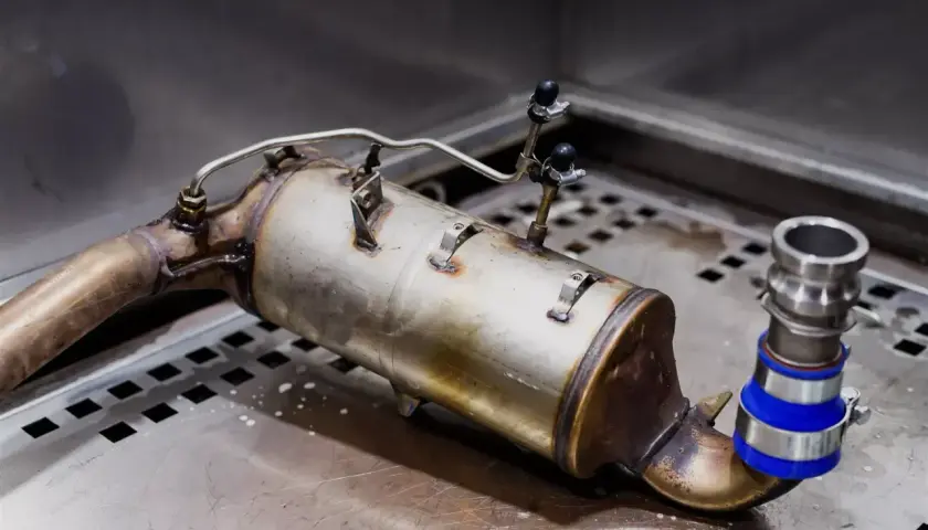 Filtr DPF po regeneracji, gotowy do montażu. Zastanawiasz się, ile kosztuje czyszczenie DPF? Sprawdź!