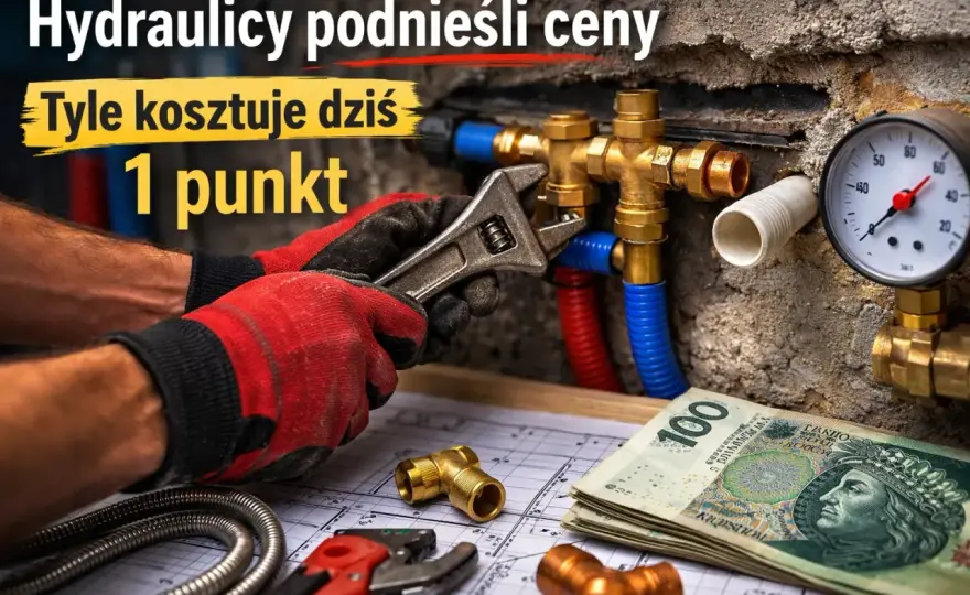 Punkt hydrauliczny - ile kosztuje? Ceny robocizny i pułapki