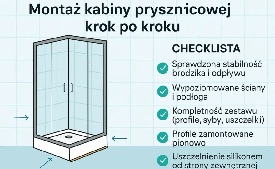 Montaż kabiny prysznicowej - Ile kosztuje i jak nie przepłacić?