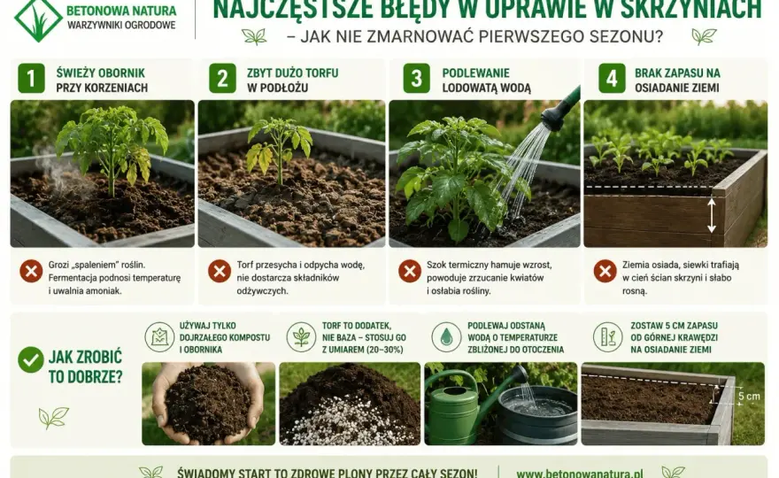 Warzywnik w skrzyniach – Jak zacząć i unikać błędów?