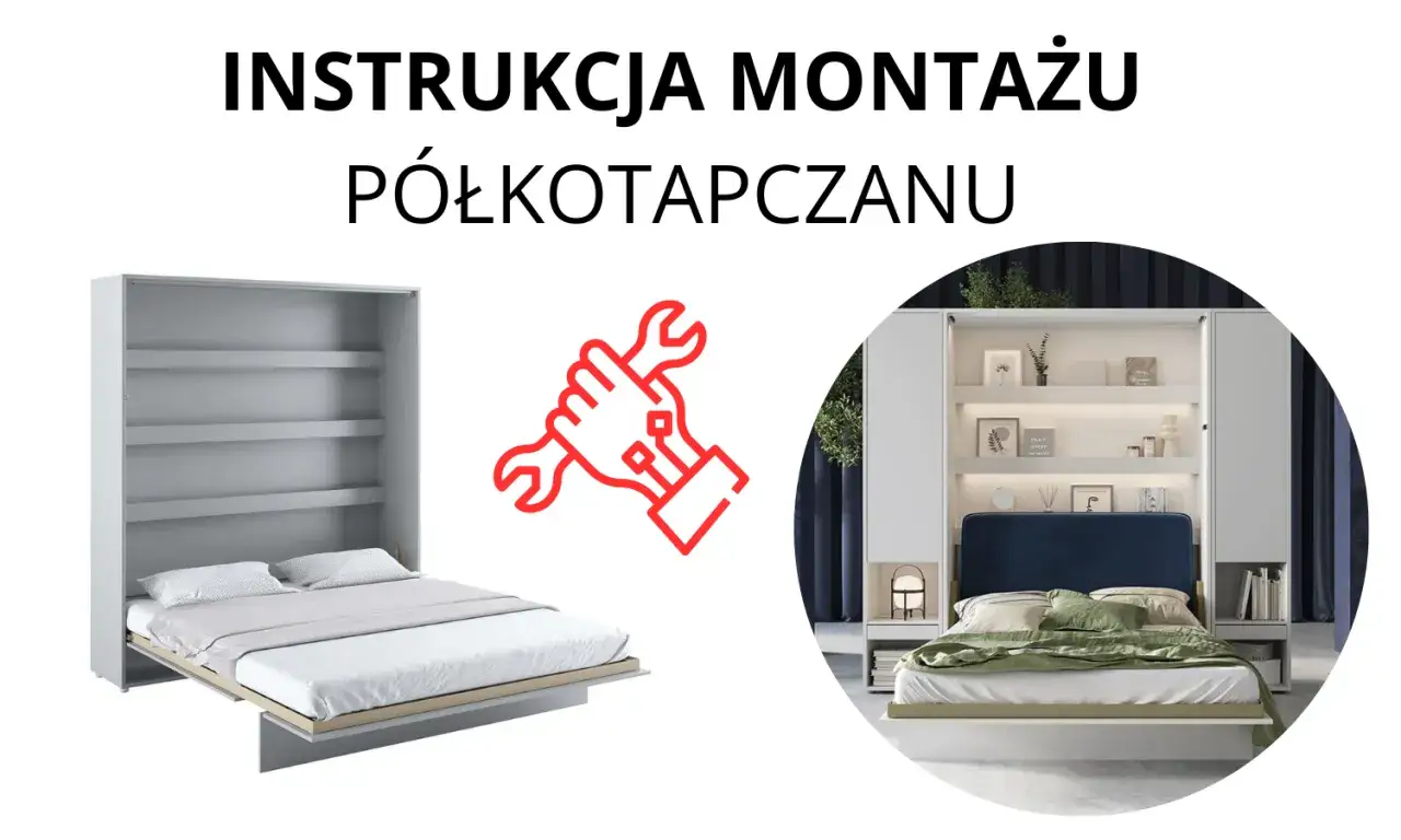 montaż półkotapczanu do ściany instrukcja