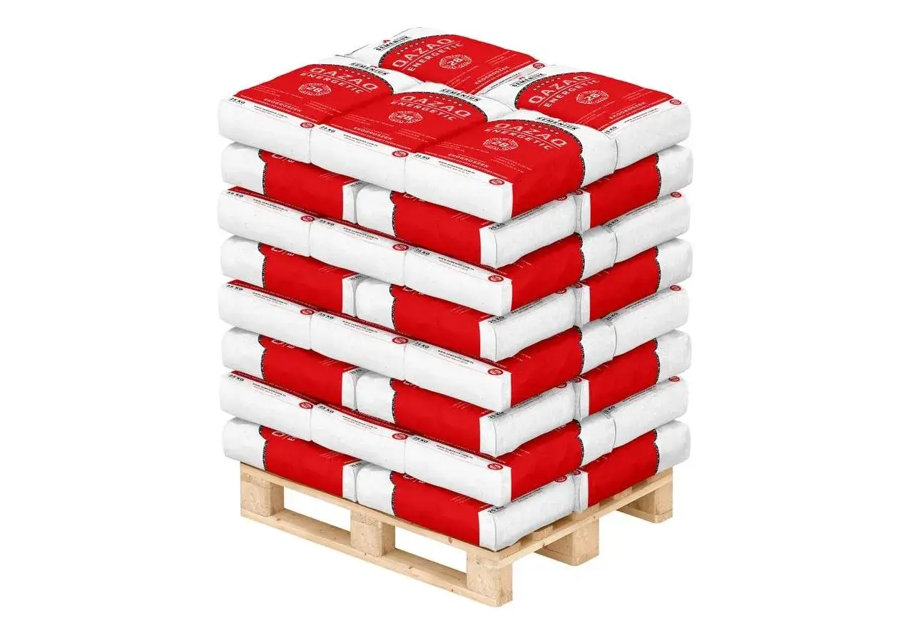 Paleta z workami ekogroszku. Sprawdź aktualną eko groszek cena i zamów wygodnie.